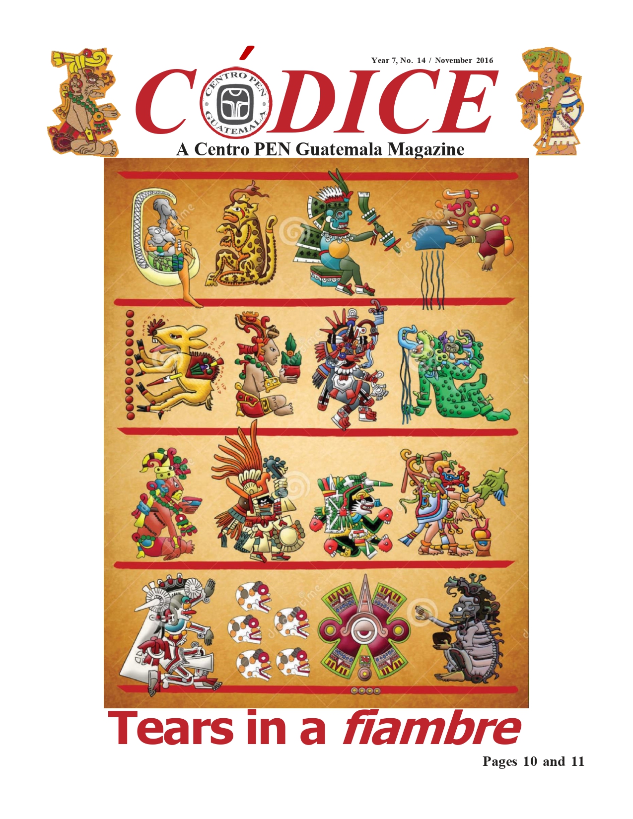 CÓDICE Magazine PEN Guatemala - Centro PEN Guatemala